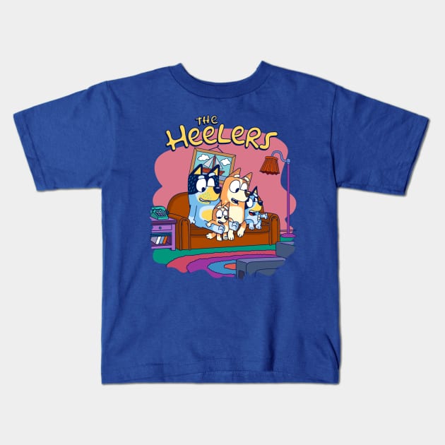 The Heelers Kids T-Shirt by CoDDesigns